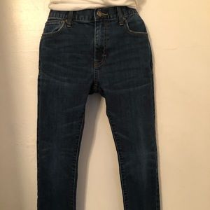 J Crew Mercantile Dark Denim Slim Jeans w28